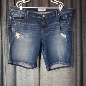 Torrid jean shorts